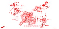 SOPORTES DE MOTOR (AT) para Honda CIVIC TOURER 1.8 LIFESTYLE 5 Puertas 5 velocidades automática 2014