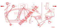 ANILLO (LATERAL) para Honda CIVIC TOURER 1.8 EXECUTIVE 5 Puertas 6 velocidades manual 2014