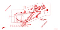 FARO DELANTERO  para Honda CIVIC TOURER 1.8 EXECUTIVE 5 Puertas 6 velocidades manual 2014