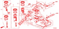 TANQUE DE COMBUSTIBLE  para Honda CIVIC TOURER 1.8 EXECUTIVE 5 Puertas 6 velocidades manual 2014