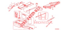 HERRAMIENTAS/GATO  para Honda CIVIC TOURER 1.8 EXECUTIVE 5 Puertas 5 velocidades automática 2014