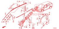 MOLDURA/PROTECTOR  para Honda CIVIC TOURER 1.8 EXECUTIVE 5 Puertas 5 velocidades automática 2014