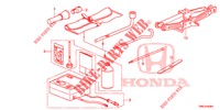 HERRAMIENTAS/GATO  para Honda CIVIC TOURER DIESEL 1.6 COMFORT 5 Puertas 6 velocidades manual 2015
