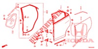 PANELES DE PUERTA TRAS.(4D)  para Honda CIVIC TOURER DIESEL 1.6 COMFORT 5 Puertas 6 velocidades manual 2015