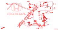 ARTICULACION DELANTERA  para Honda CIVIC TOURER DIESEL 1.6 EXECUTIVE 5 Puertas 6 velocidades manual 2015