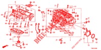 BLOQUE DE CILINDRO/COLECTOR DE ACEITE (DIESEL) para Honda CIVIC TOURER DIESEL 1.6 EXECUTIVE 5 Puertas 6 velocidades manual 2015