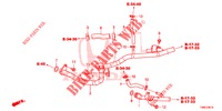 MANGUERA DE AGUA/CONDUCTO DE CALEFACTOR (DIESEL) para Honda CIVIC TOURER DIESEL 1.6 LIFSTYLE 5 Puertas 6 velocidades manual 2015