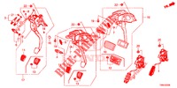 PEDAL (LH) para Honda CIVIC TOURER DIESEL 1.6 LIFSTYLE 5 Puertas 6 velocidades manual 2015