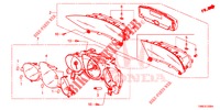 VELOCIMETRO  para Honda CIVIC TOURER DIESEL 1.6 S 5 Puertas 6 velocidades manual 2015