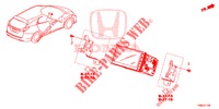 CABLES Y SOPORTE NAVEGADOR  para Honda CIVIC TOURER 1.8 COMFORT 5 Puertas 6 velocidades manual 2015