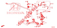 ARTICULACION DELANTERA  para Honda CIVIC TOURER 1.8 EXECUTIVE NAVI 5 Puertas 6 velocidades manual 2015