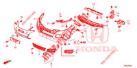 PARAGOLPES DELANTERO  para Honda CIVIC TOURER 1.8 EXECUTIVE NAVI 5 Puertas 6 velocidades manual 2015