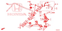 ARTICULACION DELANTERA  para Honda CIVIC TOURER 1.8 EXECUTIVE NAVI 5 Puertas 5 velocidades automática 2015