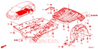 CUBIERTA INFERIOR  para Honda CIVIC TOURER 1.8 EXECUTIVE NAVI 5 Puertas 5 velocidades automática 2015