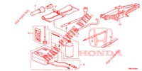HERRAMIENTAS/GATO  para Honda CIVIC TOURER 1.8 EXECUTIVE 5 Puertas 6 velocidades manual 2015