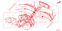 VELOCIMETRO  para Honda CIVIC TOURER 1.8 LIFESTYLE 5 Puertas 6 velocidades manual 2015