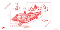 FARO DELANTERO  para Honda CIVIC TOURER 1.8 LIFESTYLE 5 Puertas 5 velocidades automática 2015