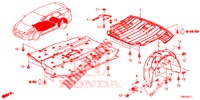 CUBIERTA INFERIOR  para Honda CIVIC TOURER DIESEL 1.6 EXECUTIVE 5 Puertas 6 velocidades manual 2016