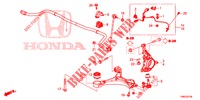 ARTICULACION DELANTERA  para Honda CIVIC TOURER DIESEL 1.6 S 5 Puertas 6 velocidades manual 2016