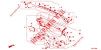 RECUBRIMIENTO PUERTA TR./ RECUBRIMIENTO DE PANEL(2D)  para Honda CIVIC TOURER DIESEL 1.6 S 5 Puertas 6 velocidades manual 2016
