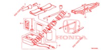 HERRAMIENTAS/GATO  para Honda CIVIC TOURER 1.8 COMFORT 5 Puertas 6 velocidades manual 2016