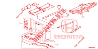HERRAMIENTAS/GATO  para Honda CIVIC TOURER 1.8 EXECUTIVE NAVI 5 Puertas 6 velocidades manual 2016