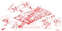 RECUBRIMIENTO DE TECHO  para Honda CIVIC TOURER 1.8 EXECUTIVE NAVI 5 Puertas 5 velocidades automática 2016