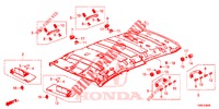 RECUBRIMIENTO DE TECHO  para Honda CIVIC TOURER 1.8 EXECUTIVE 5 Puertas 6 velocidades manual 2016
