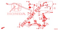 ARTICULACION DELANTERA  para Honda CIVIC TOURER DIESEL 1.6 COMFORT 5 Puertas 6 velocidades manual 2017