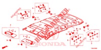 RECUBRIMIENTO DE TECHO  para Honda CIVIC TOURER DIESEL 1.6 COMFORT 5 Puertas 6 velocidades manual 2017