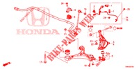 ARTICULACION DELANTERA  para Honda CIVIC TOURER DIESEL 1.6 ELEGANCE 5 Puertas 6 velocidades manual 2017