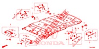 RECUBRIMIENTO DE TECHO  para Honda CIVIC TOURER DIESEL 1.6 ELEGANCE 5 Puertas 6 velocidades manual 2017