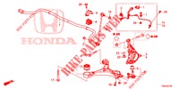 ARTICULACION DELANTERA  para Honda CIVIC TOURER DIESEL 1.6 ELEGANCE L 5 Puertas 6 velocidades manual 2017