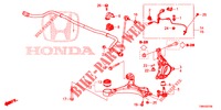 ARTICULACION DELANTERA  para Honda CIVIC TOURER DIESEL 1.6 LIFSTYLE 5 Puertas 6 velocidades manual 2017