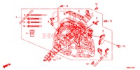 CONJ. DE CABLES DE MOTOR (DIESEL) para Honda CIVIC TOURER DIESEL 1.6 LIFSTYLE 5 Puertas 6 velocidades manual 2017