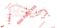 TUBO DE RESPIRADERO( '05)  para Honda CIVIC TOURER 1.8 COMFORT 5 Puertas 6 velocidades manual 2017