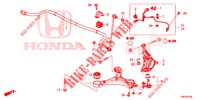 ARTICULACION DELANTERA  para Honda CIVIC TOURER 1.8 COMFORT 5 Puertas 5 velocidades automática 2017