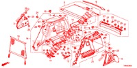 RECUBR. LADO PORTAEQU.  para Honda CIVIC TOURER 1.8 EXECUTIVE NAVI 5 Puertas 6 velocidades manual 2017