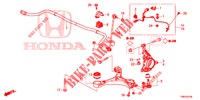 ARTICULACION DELANTERA  para Honda CIVIC TOURER 1.8 EXECUTIVE NAVI 5 Puertas 5 velocidades automática 2017