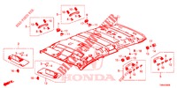RECUBRIMIENTO DE TECHO  para Honda CIVIC TOURER 1.8 EXECUTIVE 5 Puertas 6 velocidades manual 2017