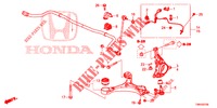 ARTICULACION DELANTERA  para Honda CIVIC TOURER 1.8 LIFESTYLE 5 Puertas 6 velocidades manual 2017
