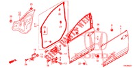 PANELES DE PUERTA DEL.(2D)  para Honda CR-V 2.0 COMFORT 5 Puertas 6 velocidades manual 2013