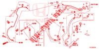 ACONDICIONADOR DE AIRE (FLEXIBLES/TUYAUX) (2.0L/2.4L) (LH) para Honda CR-V 2.0 ELEGANCE 5 Puertas 6 velocidades manual 2013