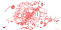 ALOJAMIENTO DE EMBRAGUE (2.0L) para Honda CR-V 2.0 ELEGANCE 5 Puertas 6 velocidades manual 2013