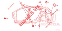 ANILLO (LATERAL) para Honda CR-V 2.0 ELEGANCE 5 Puertas 6 velocidades manual 2013