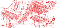 BLOQUE DE CILINDRO/COLECTOR DE ACEITE (2.0L) para Honda CR-V 2.0 ELEGANCE 5 Puertas 6 velocidades manual 2013