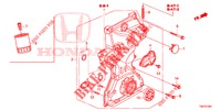 BOMBA DE ACEITE (2.0L) para Honda CR-V 2.0 ELEGANCE 5 Puertas 6 velocidades manual 2013