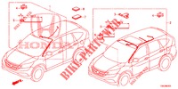 CONJUNTO DE ALAMBRES (LH) (4) para Honda CR-V 2.0 ELEGANCE 5 Puertas 5 velocidades automática 2013
