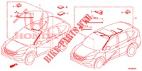 CONJUNTO DE ALAMBRES (LH) (4) para Honda CR-V 2.0 ELEGANCE L 5 Puertas 5 velocidades automática 2013