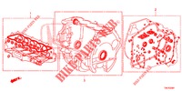 EQUIPO DE EMPACADURA/ ENS. DE TRANSMISION (2.0L) para Honda CR-V 2.0 ELEGANCE L 5 Puertas 5 velocidades automática 2013